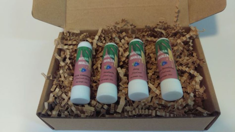 aromatherapy nasal inhaler gift set