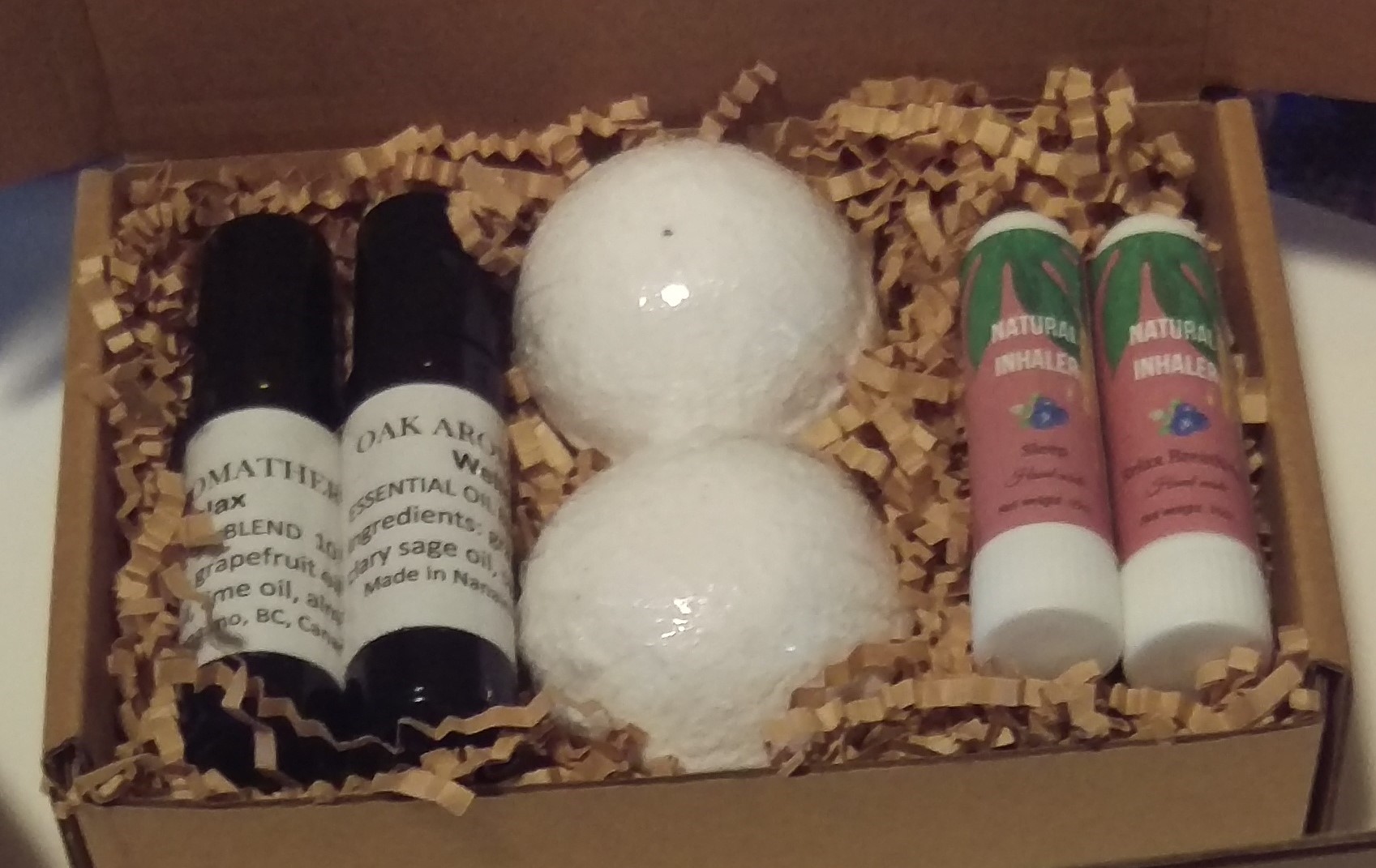 5 piece aromatherapy gift set